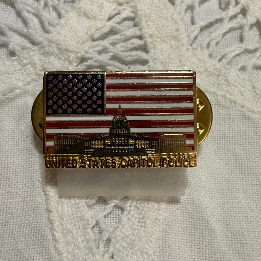 Patriotic Flag Lapel Pin